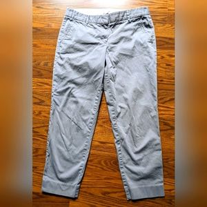 J Crew Stretch City Fit Ankle Pants - Size 6